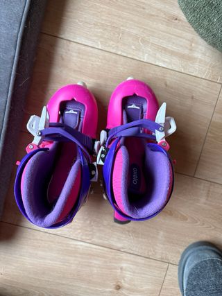 Patines Oxelo Infantiles Rosa y Morado