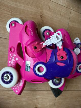 Patines Oxelo Infantiles Rosa y Morado