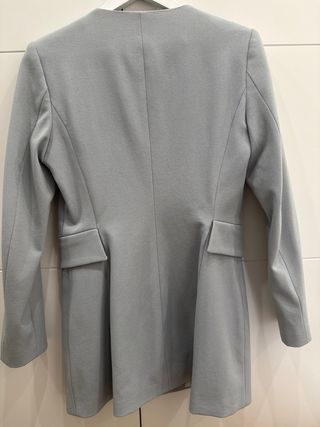 Chaqueta Zara Azul Gris