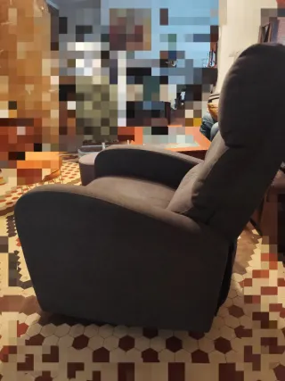 Sillón  NAKSKOV gris oscuro JYSK