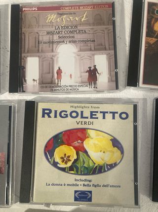 Lote 14 CD Música Clásica