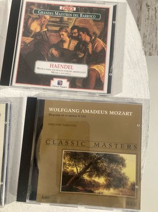 Lote 14 CD Música Clásica