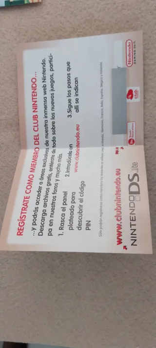 Folleto Club Nintendo Más Brain Training DS