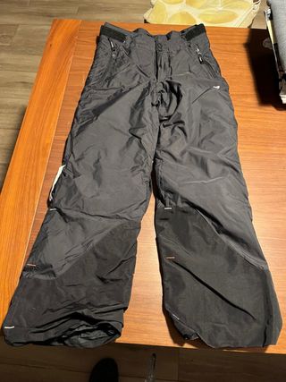 Pantalón de esquí junior negro (10 años +/-)