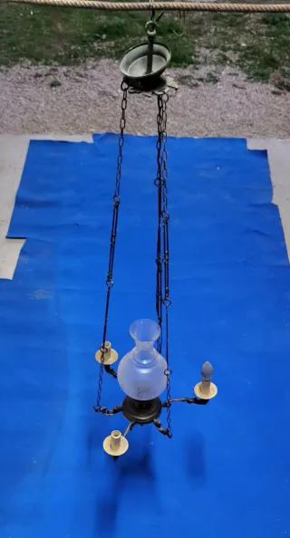 Antico lampadario primi '900