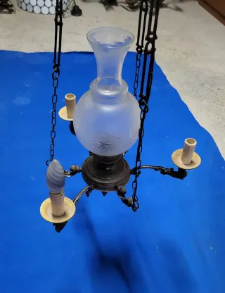 Antico lampadario primi '900