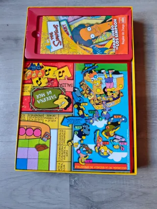 Juego de mesa El Gran Juego de Los Simpsons.
