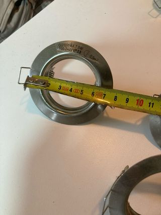 Aros para focos empotrables (6 unidades)