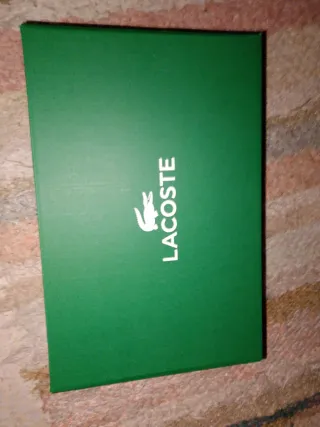 Caja de Zapatos Lacoste Verde