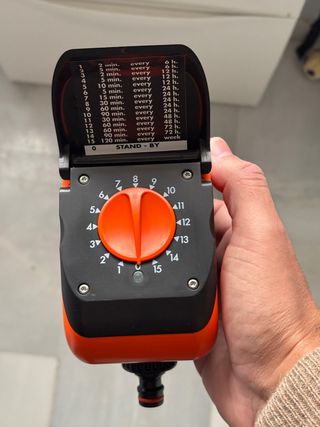 Programador de riego Claber