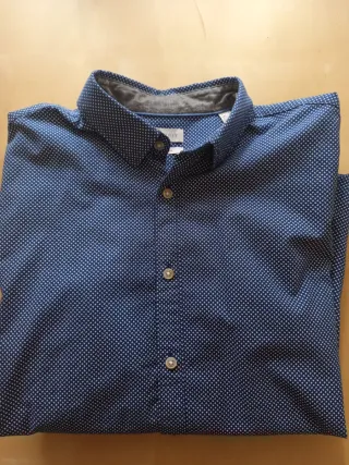 Camisa Esprit Azul Talla M