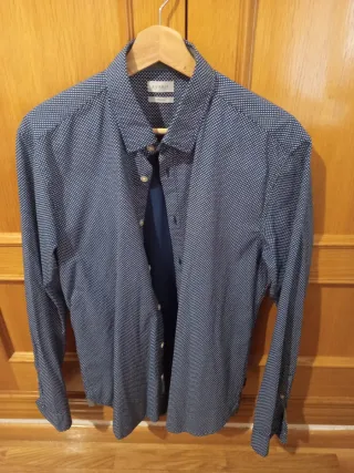 Camisa Esprit Azul Talla M