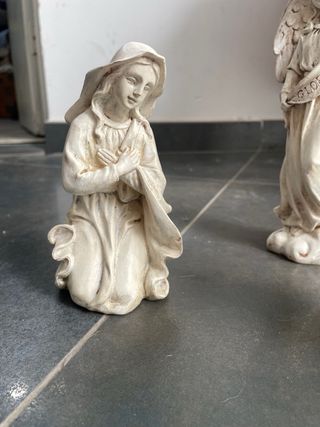 Belén de aspecto piedra