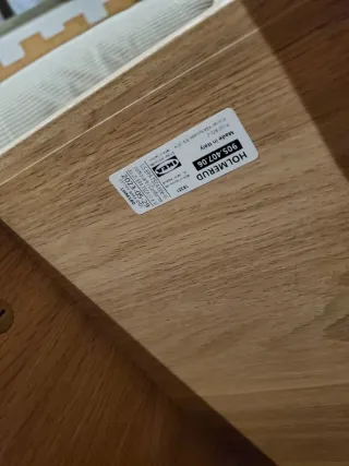 Mesa de centro IKEA madera HOLMERUD