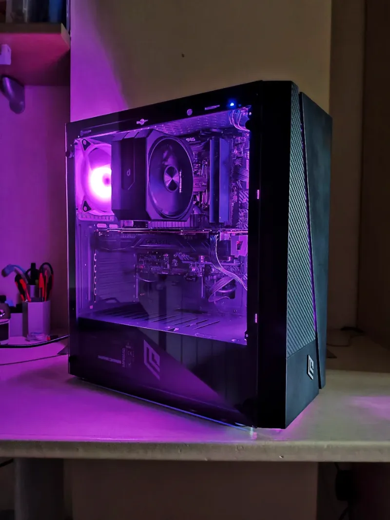 PC Gaming RGB - GTX 1080, Intel i5 10400, 16+512GB afbeelding 2