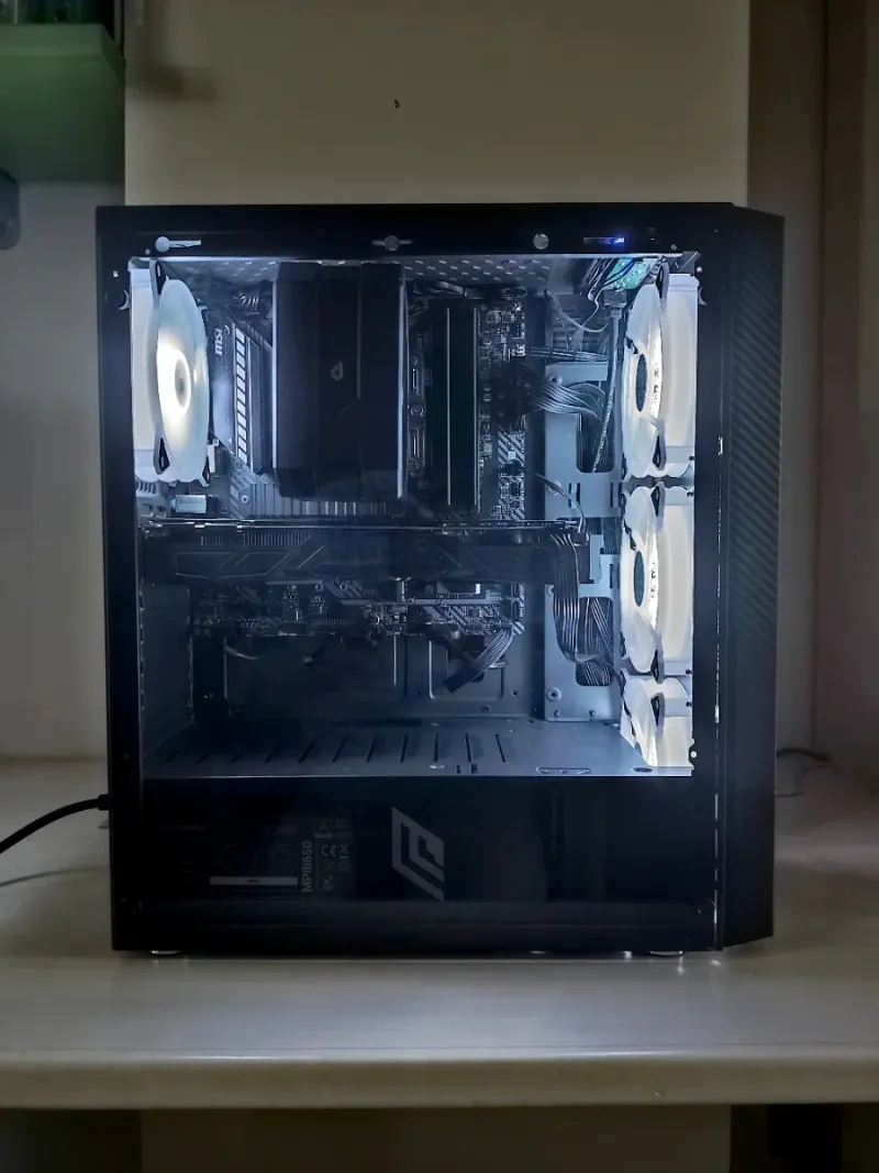 PC Gaming RGB - GTX 1080, Intel i5 10400, 16+512GB afbeelding 3