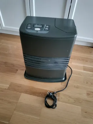 Estufa de parafina negra