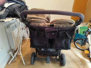 Carro Gemelar Baby Monster Easy Twin