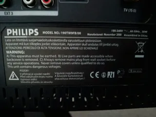Televisor Philips 18 pulgadas negro