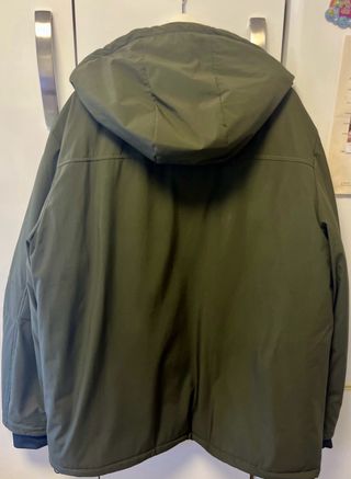 Abrigo acolchado verde