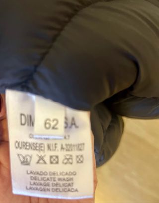 Abrigo acolchado verde