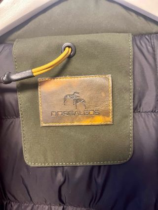 Abrigo acolchado verde