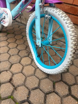 Bicicleta niña 16 Frozen
