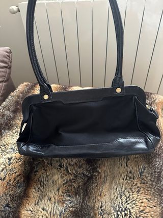 Bolso Balenciaga Negro Piel y Tela