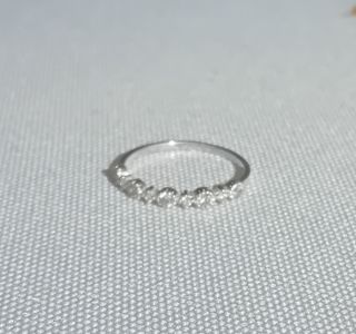 Anello ragazza argento 925 BEE brillantini 1,9 cm