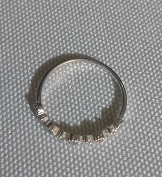 Anello ragazza argento 925 BEE brillantini 1,9 cm