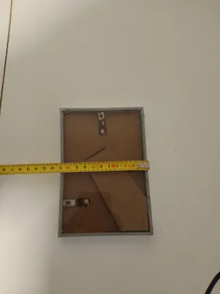 2 Portafotos Metal Plata