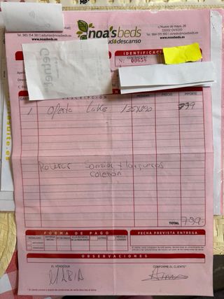 CAMA MATRIMONIO 135x190 + CANAPÉ