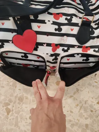 Bolsa Viaje Mickey y Minnie Disney