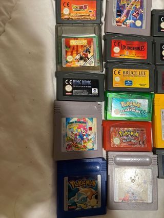 Lote Videojuegos Game Boy Nintendo