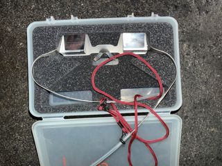 Gafas de escalada con prismas