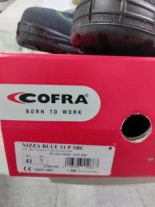 Zapatos de seguridad Cofra
