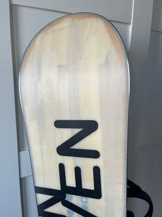 Tabla Snowboard Raven con Fijaciones y Funda