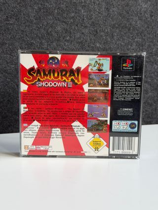 Samurai Shodown III PSX PAL