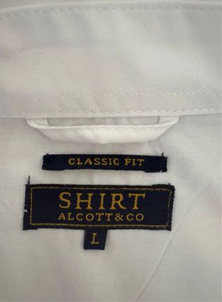 Camicia uomo Alcott bianca