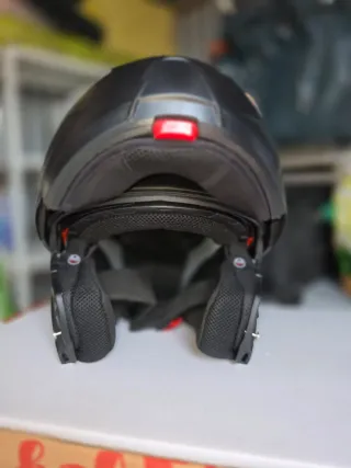 Casco de moto LS2 negro