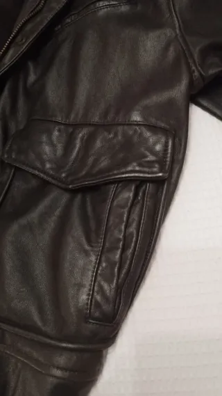 Chaqueta de cuero para chico