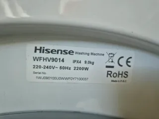 Lavadora Hisense 9kg