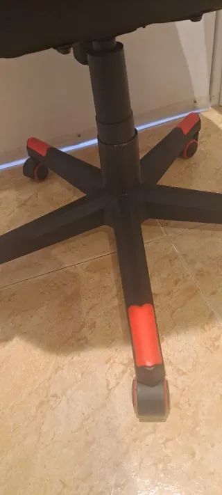 Silla Gamer Roja y Negra