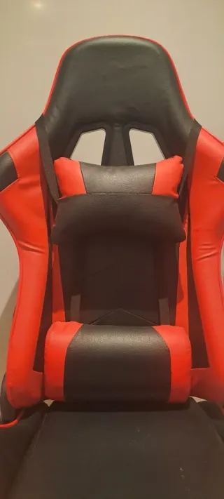 Silla Gamer Roja y Negra