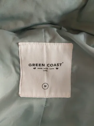 Chaquetón acolchado bloques de color