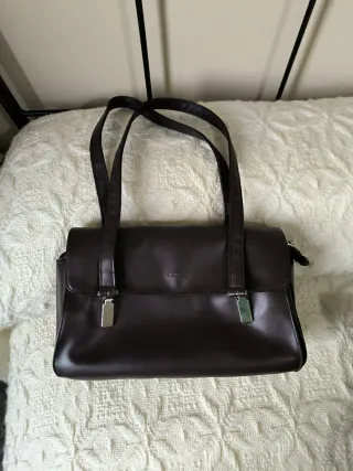 Lote Bolsos Piel de muy buena calidad vintage