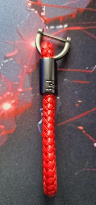 Copri chiave MG ZS rosso e nero