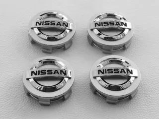 60mm Tapabujes Nissan Tapas Centro de Llanta Rueda