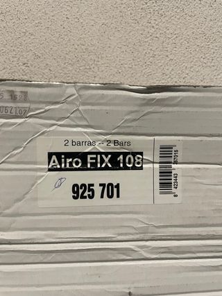 Barras de techo Cruz aluminio