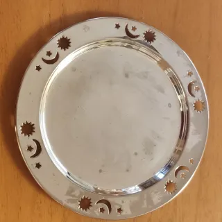 12 Sottobicchieri Acciaio